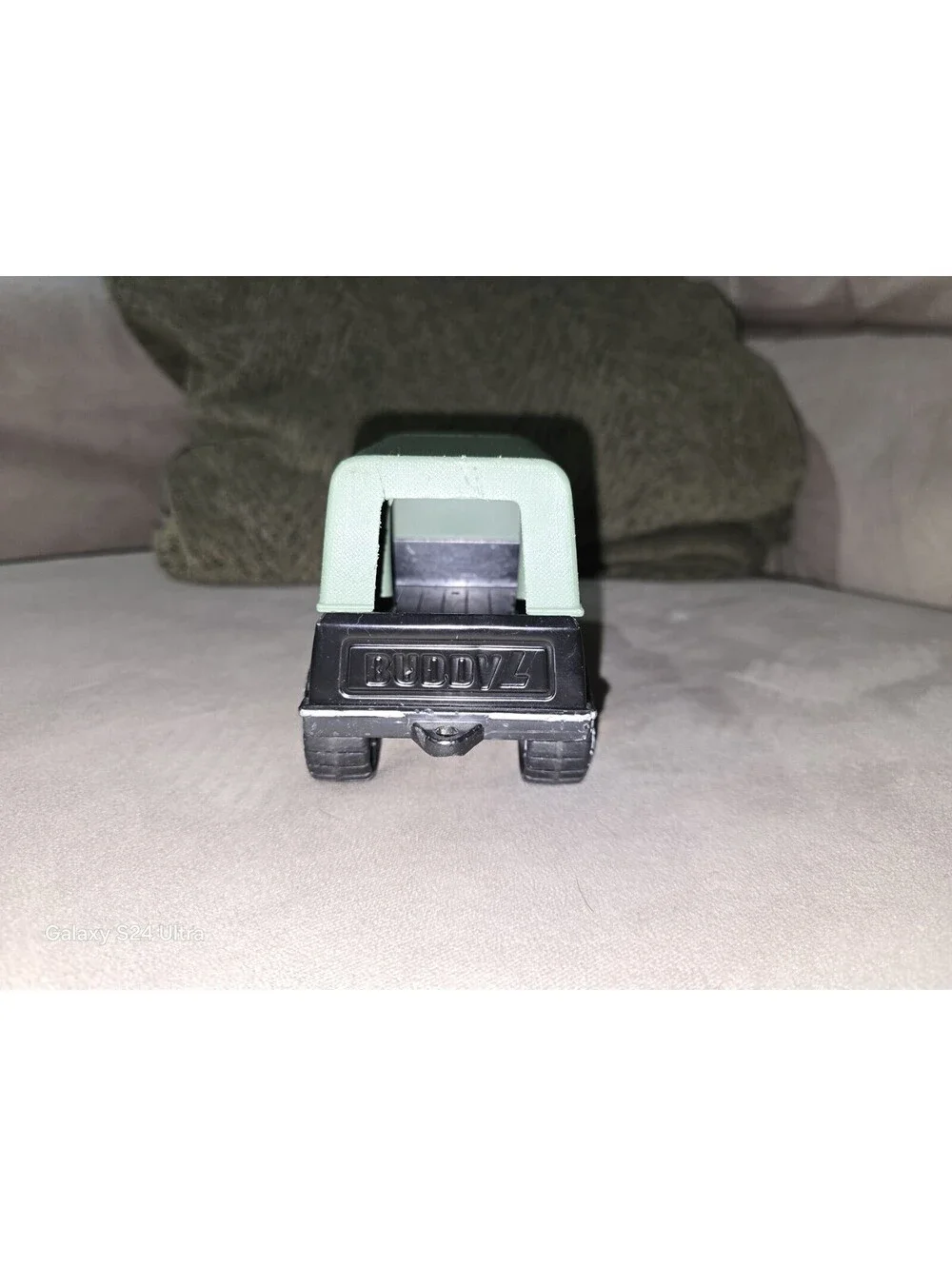 Black Buddy L 4x4 Transport Pick Up Truck With Cargo Cover